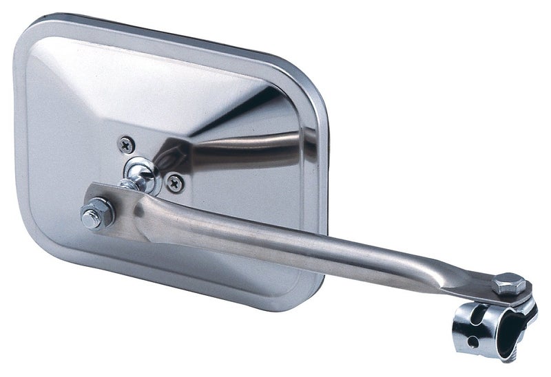 K Source Fit System 4 1/2" x 6" Clamp on Spot Mirror, Convex Auxiliary Mirror for Tow Truck, Trailer, or RV
